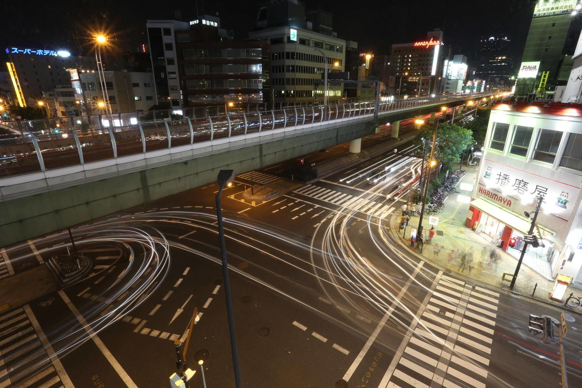 Fuku Hostel Nagomi Namba Osaka Bagian luar foto